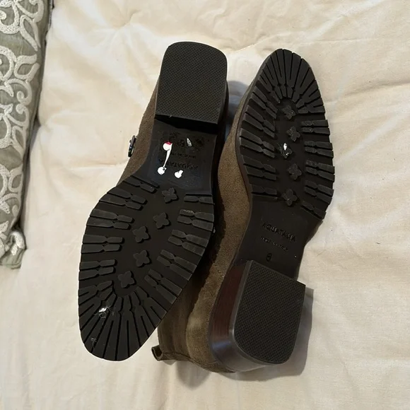 Aquatalia Fantina Dual Zip Bootie Size 6